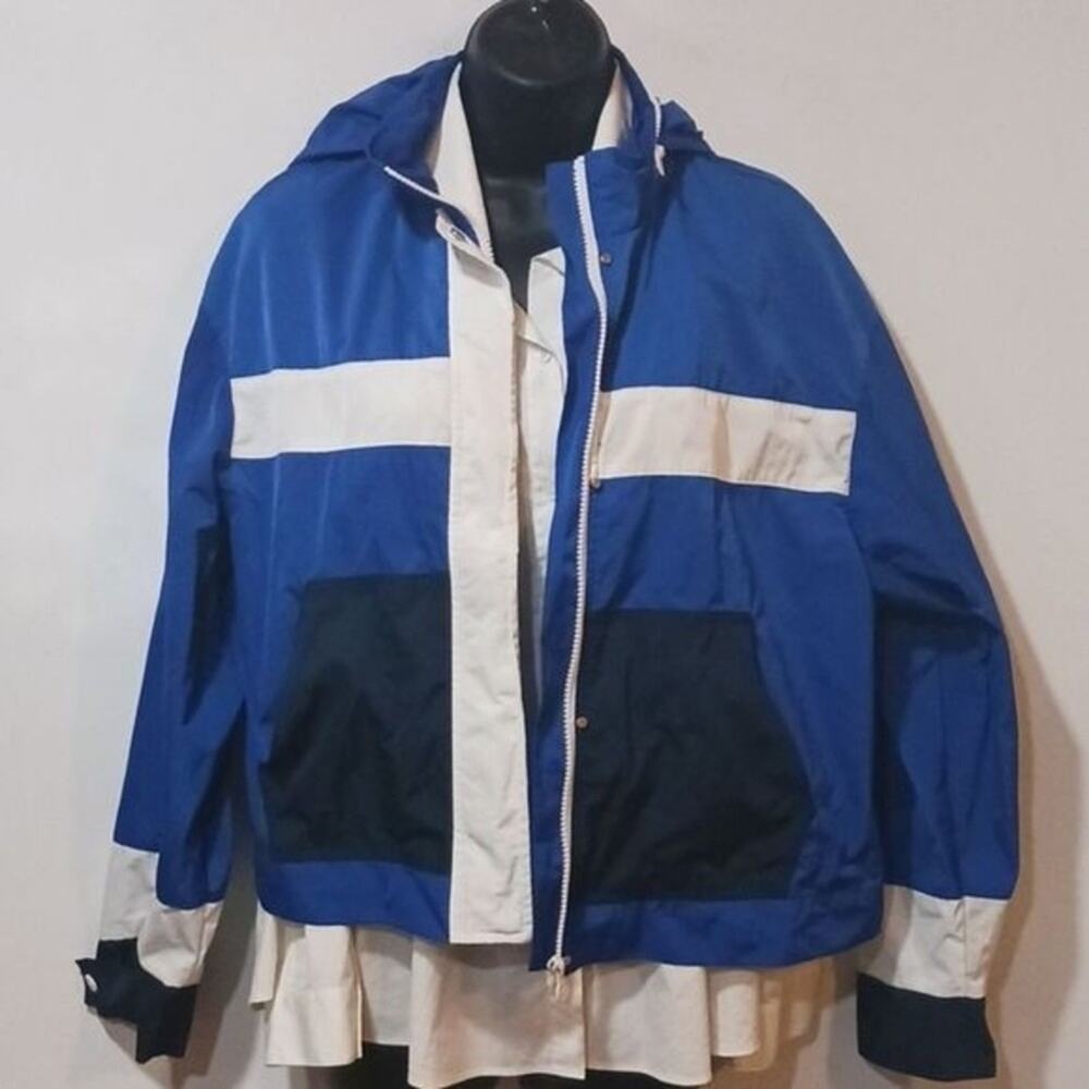 Hunter Boots Colorblock Jacket Rain Windbreaker Women's Size M for Target